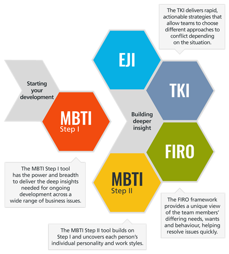 A number of our psychometric tools can support effective leadership development