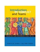 Introduction to Conflict and Teams