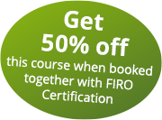 Get 50% off FIRO with Teams, when booked together with this course