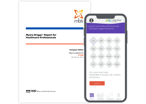 Myers-Briggs<sup>®</sup> Report for Healthcare Professionals + Myers-Briggs<sup>®</sup> App