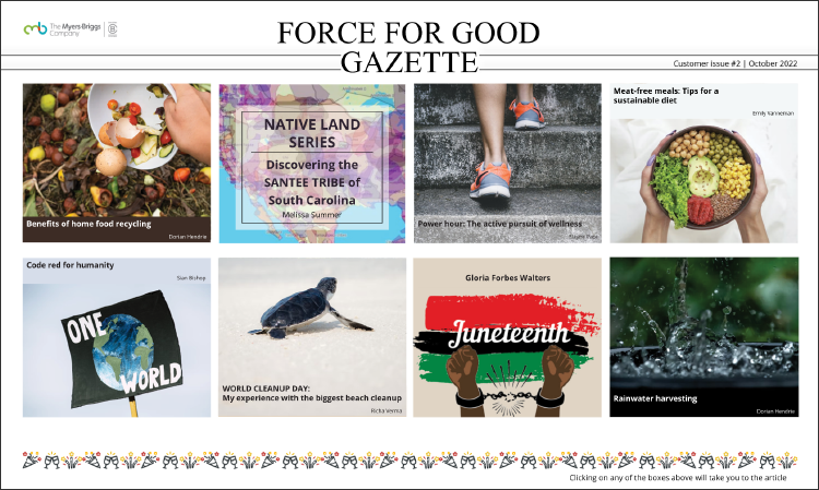 Force for Good Gazette October 2022