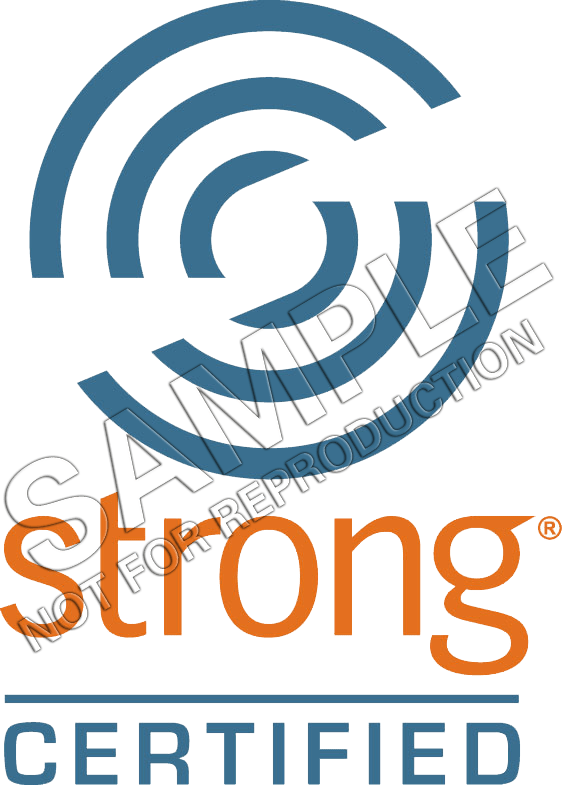 strong sample logo