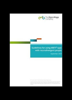 MBTI Type and Neurodiversity