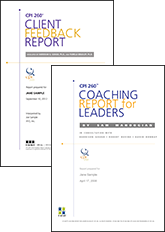 CPI 260® Client Feedback Report and Coaching Report for Leaders Administration