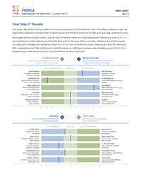 MBTI® Profile Report (Global Step II™)