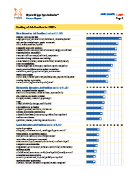 MBTI® Career Report (Form M)