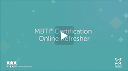 MBTI Certification Online Refresher