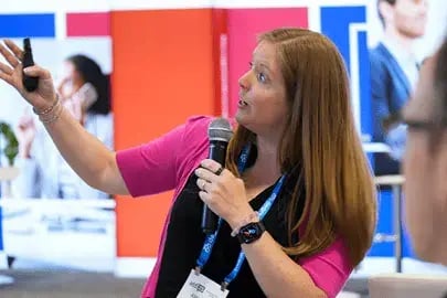 Amanda presents at ATD