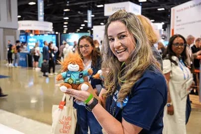 Flair Bear creations at ATD 2025