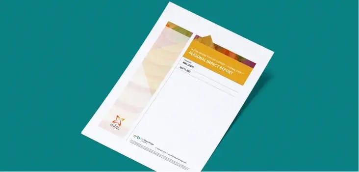 MBTI Personal Impact Report