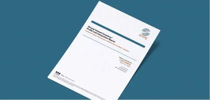          Strong Profile + Interpretive Report     