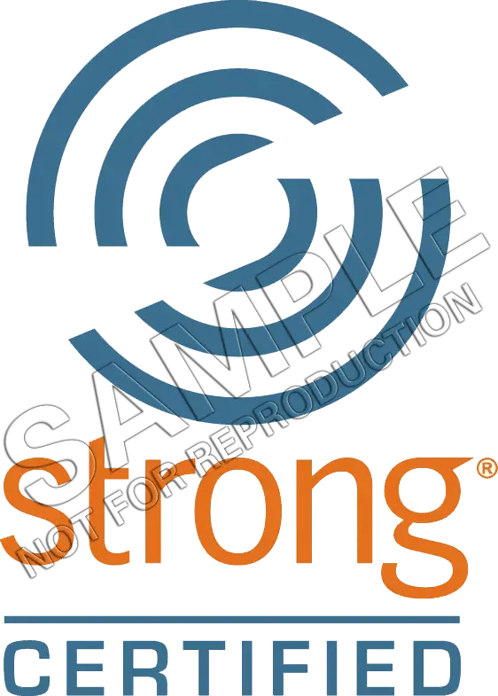 Strong certified